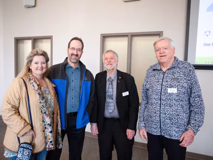 Simplicity board members at an annual meeting